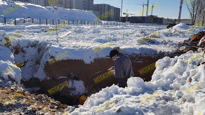 Монтаж оптических муфт...