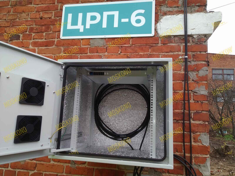 Монтаж оптических крос...