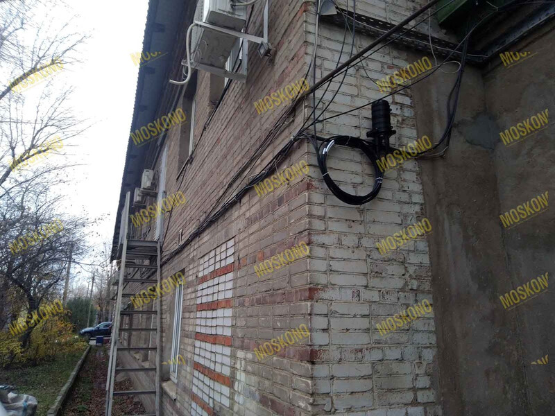 Монтаж оптической муфт...